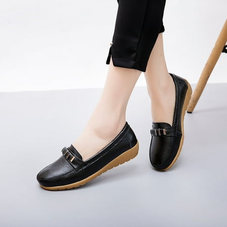Tangnade women shoes Women s Versatile Flat Shoes Soft Bottom Large Size Casual Solid Color Shoes Black 39
Tangnade women shoes Women s Versatile Flat Shoes Soft Bottom Large Size Casual Solid Color Shoes Black 39