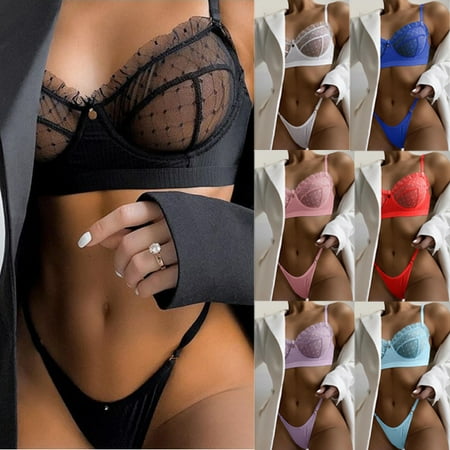 Women s Lace Underwear Set Split Sexy Underwear Set Sexy Underwear