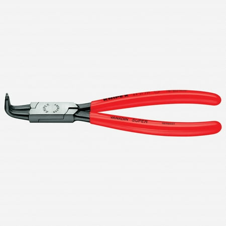 Knipex 90 Degree Angled Tip Internal Circlip Pliers 40-100 mm dia - Plastic Grip
Knipex 90 Degree Angled Tip Internal Circlip Pliers 40-100 mm dia - Plastic Grip