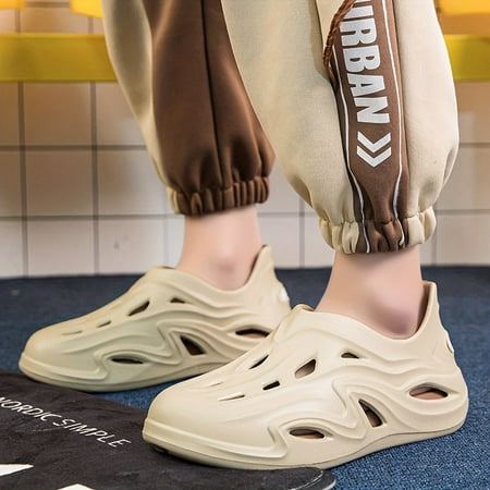 Men s Solid Colour Slip On Sandals Comfy Non Slip Durable Soft Sole EVA Beach Water Shoes Men s Footwear
Men s Solid Colour Slip On Sandals Comfy Non Slip Durable Soft Sole EVA Beach Water Shoes Men s Footwear