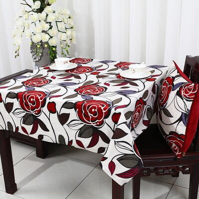 UMMH Patchwork Thick Rose Table Cloth Europe American style Tea Table Cloth Luxury Dining Table Protection Pads Table Cover
UMMH Patchwork Thick Rose Table Cloth Europe American style Tea Table Cloth Luxury Dining Table Protection Pads Table Cover