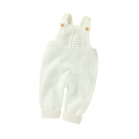 PEACNNG Baby One-piece Romper Set Knit Autumn Newborn Girl Boy Fashion Solid Infant Clothing Suit Sweater summer climbing cotton