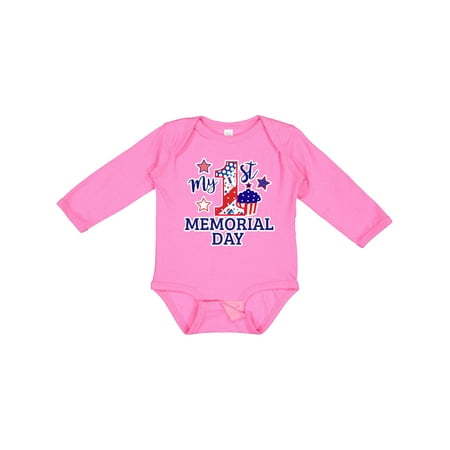 Inktastic My 1st Memorial Day with Cupcake and Stars Gift Baby Boy or Baby Girl Long Sleeve Bodysuit
Inktastic My 1st Memorial Day with Cupcake and Stars Gift Baby Boy or Baby Girl Long Sleeve Bodysuit