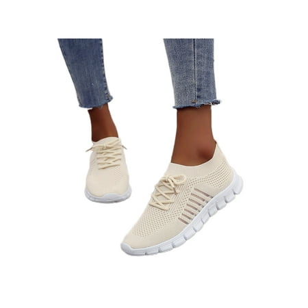 Kesitin Women s Lightweight Flat Walking Shoes Work Comfortable Comfort Shoe Slip Resistant Round Toe Sneaker Beige 8
Kesitin Women s Lightweight Flat Walking Shoes Work Comfortable Comfort Shoe Slip Resistant Round Toe Sneaker Beige 8