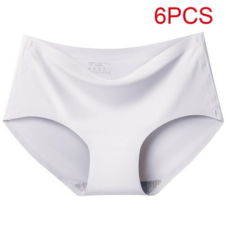 6pcs Women s Seamless Panties Solid