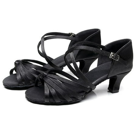 Cathalem Dance Salsa Prom Shoes Latin Women s Shoes Ballroom Dance Women s high heels compatible with Macrame Summer Shoes Black 6.5
Cathalem Dance Salsa Prom Shoes Latin Women s Shoes Ballroom Dance Women s high heels compatible with Macrame Summer Shoes Black 6.5