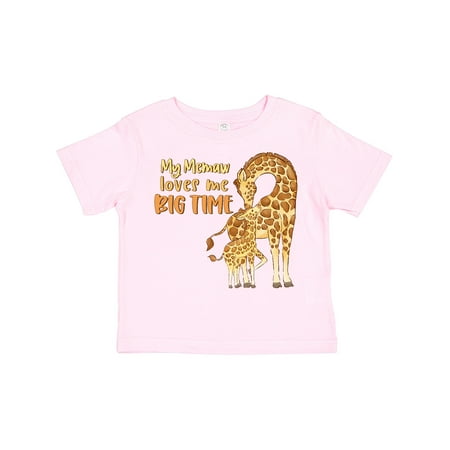 Inktastic My Memaw Loves Me Big Time Cute Giraffe Family Gift Toddler Boy or Toddler Girl T-Shirt
Inktastic My Memaw Loves Me Big Time Cute Giraffe Family Gift Toddler Boy or Toddler Girl T-Shirt
