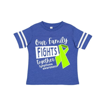 Inktastic Our Family Fights Together Lymphoma Awareness Lime Ribbon Gift Toddler Boy or Toddler Girl T-Shirt
Inktastic Our Family Fights Together Lymphoma Awareness Lime Ribbon Gift Toddler Boy or Toddler Girl T-Shirt