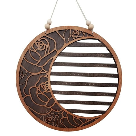 Wiueurtly Hanging Earring Rack Moon Moon Wall Hanging Earring Necklace Storage Rack Pendant Chicken Light Shaped Ornament Denim And Flower Christmas
Wiueurtly Hanging Earring Rack Moon Moon Wall Hanging Earring Necklace Storage Rack Pendant Chicken Light Shaped Ornament Denim And Flower Christmas