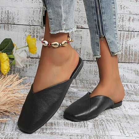 PEASKJP Slides for Women 2023 Casual Fish Mouth Thick Heel Sandals Women Open Toe Wedge Slippers Flatform Wedge Casual Sandal Black 6.5
PEASKJP Slides for Women 2023 Casual Fish Mouth Thick Heel Sandals Women Open Toe Wedge Slippers Flatform Wedge Casual Sandal Black 6.5