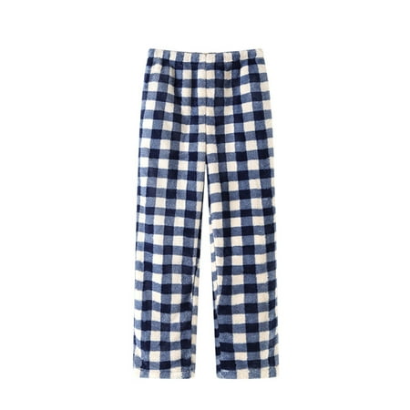 Paille Ladies Homewear Straight Leg Sleepwear Plaid Trousers Baggy Elastic Waisted Loungewear Daily Wear Pants Blue -M
Paille Ladies Homewear Straight Leg Sleepwear Plaid Trousers Baggy Elastic Waisted Loungewear Daily Wear Pants Blue -M