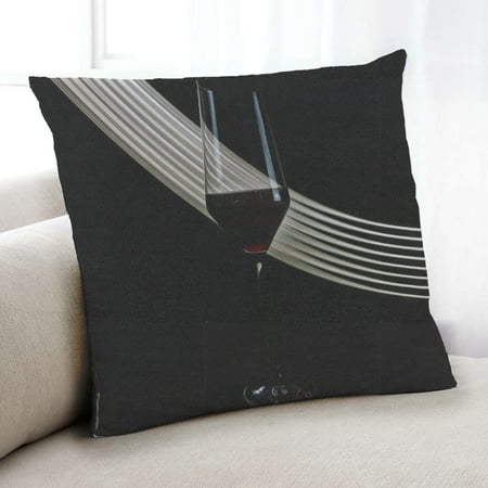 

Ahgly Company Drinks Wine Indoor Throw Pillow 18 inch by 18 inch