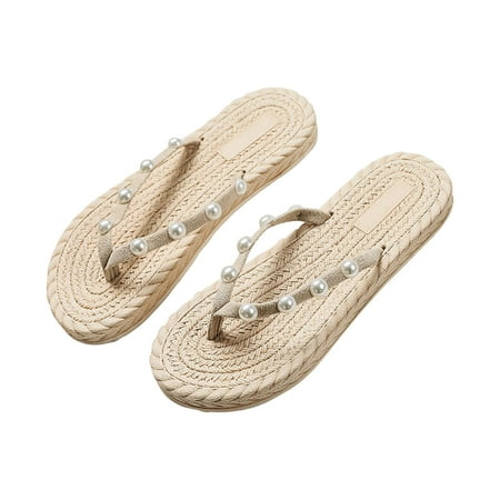 Aueoeo Sandals Women Fuzzy Slippers Women Shoes Summer Floral Flip Flops Beach Sandals Thongs Slippers Sandals Imitation Hemp Rope Travel Flip-Flops Flat-Bottom Sandals For Women Dressy Summer
Aueoeo Sandals Women Fuzzy Slippers Women Shoes Summer Floral Flip Flops Beach Sandals Thongs Slippers Sandals Imitation Hemp Rope Travel Flip-Flops Flat-Bottom Sandals For Women Dressy Summer