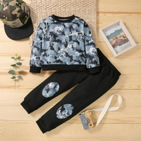 Toddler Baby Boy Clothing Sets Dinosaur Printed Long Sleeve Tops and Pants Kids Two Piece Outfits 3-4 Years
Toddler Baby Boy Clothing Sets Dinosaur Printed Long Sleeve Tops and Pants Kids Two Piece Outfits 3-4 Years
