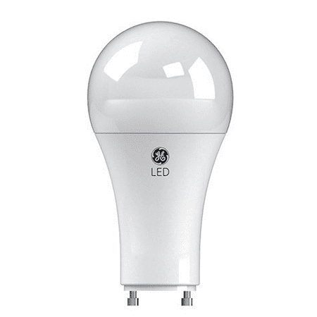 GE 46666 A21 LED Light Bulb 15 watts 1600 lumens 2700K warm white plug-in GU24 base
GE 46666 A21 LED Light Bulb 15 watts 1600 lumens 2700K warm white plug-in GU24 base