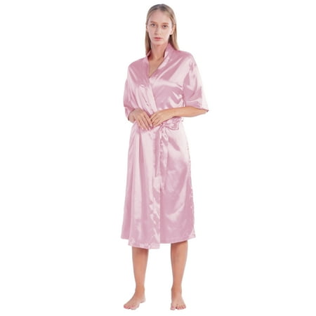 Newway Imitation Silk Bathrobe Couple s Bathrobe Kimono Bathrobe Kimono Imitation Silk Soft Solid Color Homewear
Newway Imitation Silk Bathrobe Couple s Bathrobe Kimono Bathrobe Kimono Imitation Silk Soft Solid Color Homewear