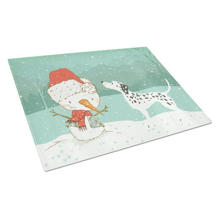Carolines Treasures CK2037LCB Dalmatian and Snowman Christmas Glass Cutting Board Large 12H x 16W multicolor
Carolines Treasures CK2037LCB Dalmatian and Snowman Christmas Glass Cutting Board Large 12H x 16W multicolor