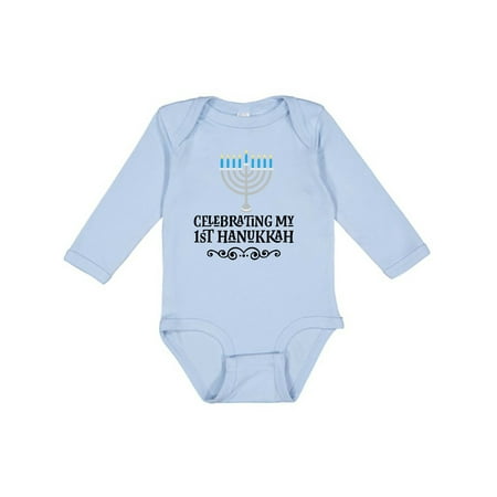 Inktastic My 1st Hanukkah Celebration Gift Baby Boy or Baby Girl Long Sleeve Bodysuit
Inktastic My 1st Hanukkah Celebration Gift Baby Boy or Baby Girl Long Sleeve Bodysuit