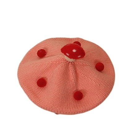 aturustex Cute Toddler Mushroom Beret Hat Winter Warm Knitted Beanie Cap for Girls Boys
aturustex Cute Toddler Mushroom Beret Hat Winter Warm Knitted Beanie Cap for Girls Boys