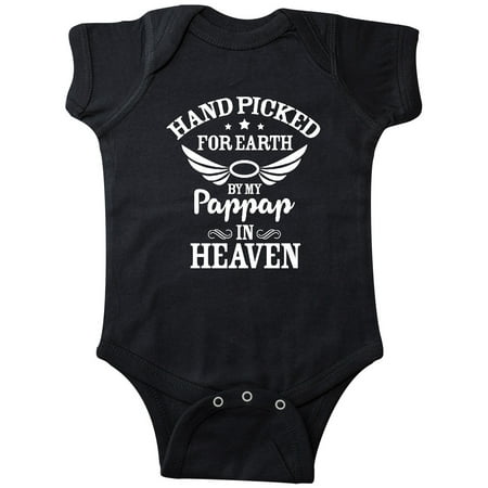 Inktastic Handpicked for Earth By My Pappap in Heaven with Angel Wings Gift Baby Boy or Baby Girl Bodysuit
Inktastic Handpicked for Earth By My Pappap in Heaven with Angel Wings Gift Baby Boy or Baby Girl Bodysuit