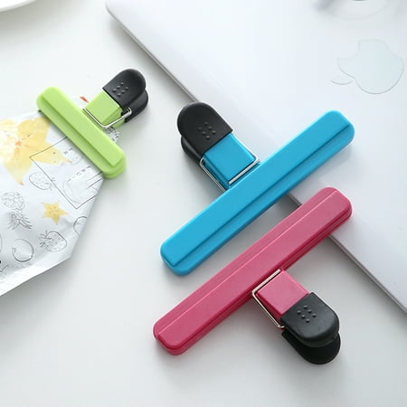 GXSR Plastic Snacks Sealing Bag Clips - Keep Food Fresh Chip Clips Reusable Sealing Clip Suitable For Kitchen Storage
GXSR Plastic Snacks Sealing Bag Clips - Keep Food Fresh Chip Clips Reusable Sealing Clip Suitable For Kitchen Storage