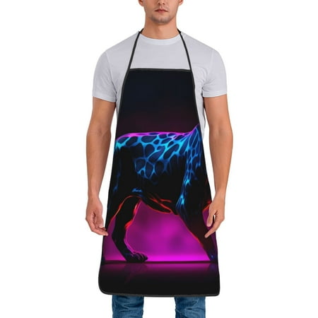 Uemuo Futuristic Purple Panther A、 Printed Bib Apron Adjustable Water and Oil Resistant Cooking Kitchen Chef Apron for Women Men
Uemuo Futuristic Purple Panther A、 Printed Bib Apron Adjustable Water and Oil Resistant Cooking Kitchen Chef Apron for Women Men