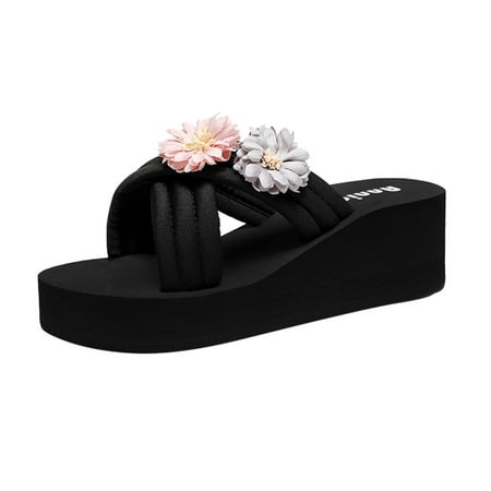 ZTTD Fashion Spring And Summer Ladies Slippers Thick Bottom Slope Heel Lightweight Solid Color Flower Casual Beach Style Women s Slipper A
ZTTD Fashion Spring And Summer Ladies Slippers Thick Bottom Slope Heel Lightweight Solid Color Flower Casual Beach Style Women s Slipper A