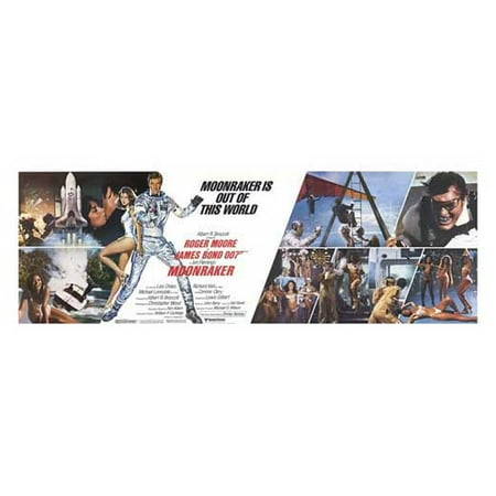 Moonraker - movie POSTER (Style E) (20" x 50") (1979)