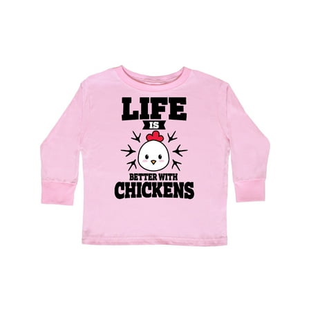 Inktastic Life is Better with Chickens Gift Toddler Boy or Toddler Girl Long Sleeve T-Shirt
Inktastic Life is Better with Chickens Gift Toddler Boy or Toddler Girl Long Sleeve T-Shirt