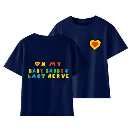 Big Boys Short Sleeve Love Letter Printed Crew Neck Pullover Casual Children s T Shirt Double Sided Print T Shirt Baby Clothes
Big Boys Short Sleeve Love Letter Printed Crew Neck Pullover Casual Children s T Shirt Double Sided Print T Shirt Baby Clothes