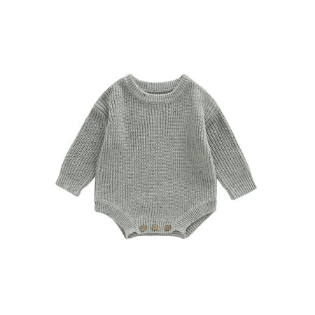 Bagilaanoe Newborn Baby Girl Boy Knit Rompers Long Sleeve Bodysuits 3M 6M 9M 12M 24M Infant Casual One Piece Short Jumpsuit
Bagilaanoe Newborn Baby Girl Boy Knit Rompers Long Sleeve Bodysuits 3M 6M 9M 12M 24M Infant Casual One Piece Short Jumpsuit