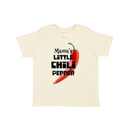 Inktastic Mama s Little Chili Pepper Gift Toddler Boy or Toddler Girl T-Shirt