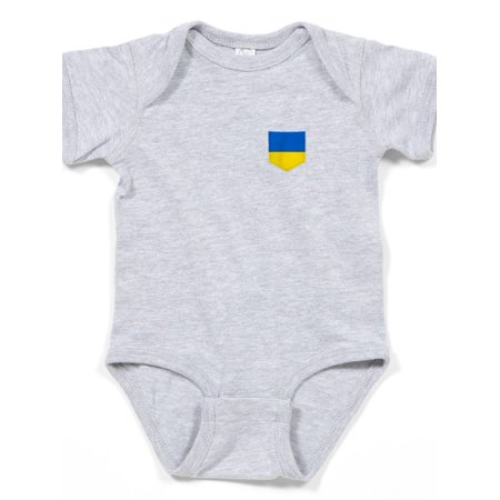 CafePress - Ukraine Flag With Printed Ukrainian Flag Body Suit - Cute Infant Bodysuit Baby Romper
CafePress - Ukraine Flag With Printed Ukrainian Flag Body Suit - Cute Infant Bodysuit Baby Romper