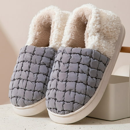 Slippers Couple Men s Puff Cotton Slippers Bao Heel Autumn And Winter Lightweight Indoor Home Thick Bottom Warm Cotton Shoes For Outer Wear
Slippers Couple Men s Puff Cotton Slippers Bao Heel Autumn And Winter Lightweight Indoor Home Thick Bottom Warm Cotton Shoes For Outer Wear