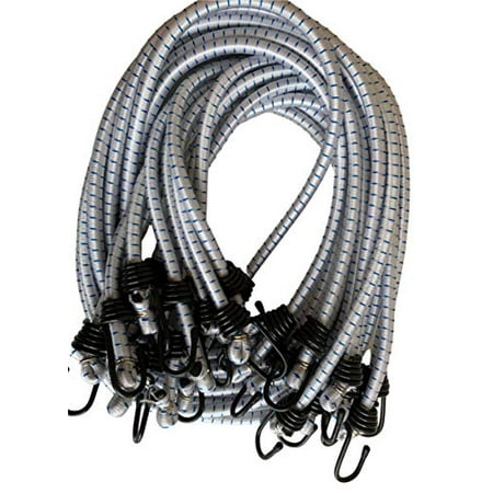 Kotap VBC-64WHT VBC Premium Grade Heavy Duty Adjustable Strong Bungee Cord Tie Down Straps with Hooks for Securing and Tethering in Indoor/Outdoor Multi-Use 64-Inch (10-Pack) White
Kotap VBC-64WHT VBC Premium Grade Heavy Duty Adjustable Strong Bungee Cord Tie Down Straps with Hooks for Securing and Tethering in Indoor/Outdoor Multi-Use 64-Inch (10-Pack) White