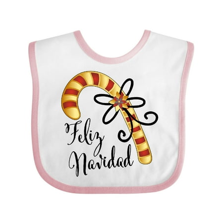 Inktastic Feliz Navidad Red and Gold Candy Cane Gift Baby Boy or Baby Girl Bib
Inktastic Feliz Navidad Red and Gold Candy Cane Gift Baby Boy or Baby Girl Bib