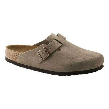 Birkenstock Boston Suede with Soft Footbed