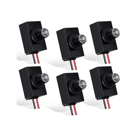 Winyuyby 6 Packs Dusk to Dawn Sensor For Outdoor Lighting 120-277V Photoelectric Switch Photocell Light Sensor
Winyuyby 6 Packs Dusk to Dawn Sensor For Outdoor Lighting 120-277V Photoelectric Switch Photocell Light Sensor