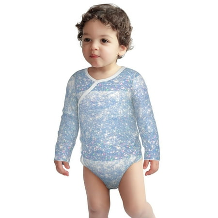 Haiem White Bule Glitter Printed Unisex-Baby Long Sleeve Onesies Bodysuits Unisex Babies Snap-Up Rompers-6 Months
Haiem White Bule Glitter Printed Unisex-Baby Long Sleeve Onesies Bodysuits Unisex Babies Snap-Up Rompers-6 Months