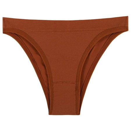 AnuirheiH Women Sports Thong Large Size Seamless Sexy Elastic T-pants Women Seamless Solid Color Comfortable Low-waist Panty Sale Clearance
AnuirheiH Women Sports Thong Large Size Seamless Sexy Elastic T-pants Women Seamless Solid Color Comfortable Low-waist Panty Sale Clearance