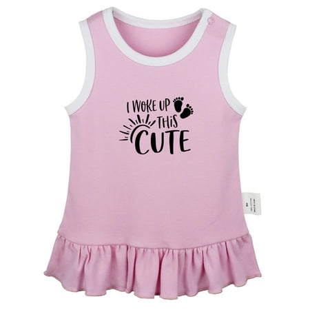 I Woke Up This Cute Funny Dresses For Baby Newborn Babies Skirts Infant Princess Dress 0-24M Kids Graphic Clothes (Pink Sleeveless Dresses 6-12 Months)
I Woke Up This Cute Funny Dresses For Baby Newborn Babies Skirts Infant Princess Dress 0-24M Kids Graphic Clothes (Pink Sleeveless Dresses 6-12 Months)