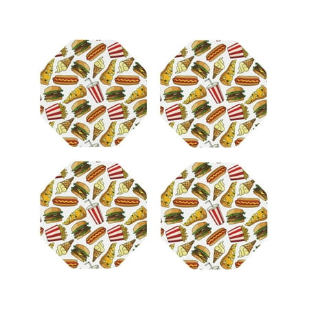 Leather Coasters with Heat-resistant for Drinks Cute Food Ice Cream Burger -标题2 Octagon
Leather Coasters with Heat-resistant for Drinks Cute Food Ice Cream Burger -标题2 Octagon