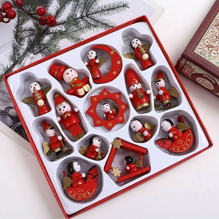 Zedker Fall Decor Gifts Creative Christmas Tree Decoration Pendant Box Wooden Pendant Window Props Ornaments Christmas Decorations Clearance
Zedker Fall Decor Gifts Creative Christmas Tree Decoration Pendant Box Wooden Pendant Window Props Ornaments Christmas Decorations Clearance