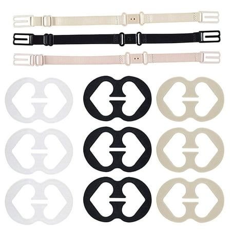 Bra Strap Clips Set 9 Bra Clips And Bra Straps Holder Women’s Black White Beige For Full Cup Size
Bra Strap Clips Set 9 Bra Clips And Bra Straps Holder Women’s Black White Beige For Full Cup Size