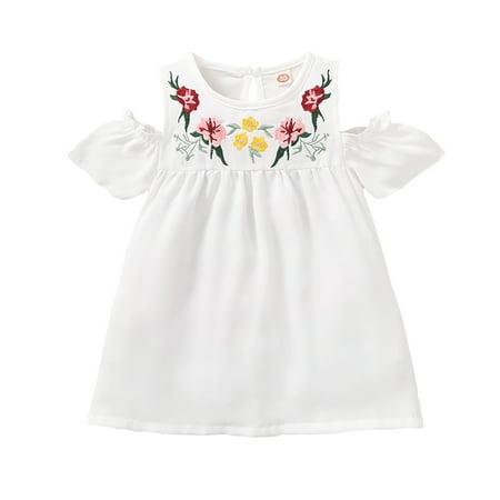 Baby Girl Clothes 6 Months 9 Months Baby Girls Short Sleeve Embroidery Round Neck Off The Shoulder Shirt White
Baby Girl Clothes 6 Months 9 Months Baby Girls Short Sleeve Embroidery Round Neck Off The Shoulder Shirt White