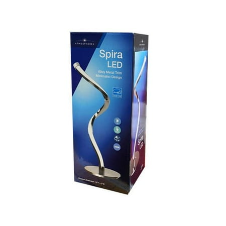 Kole Imports HD205-1 16 in. Tzumi Atmosphere Spiral LED Lamp