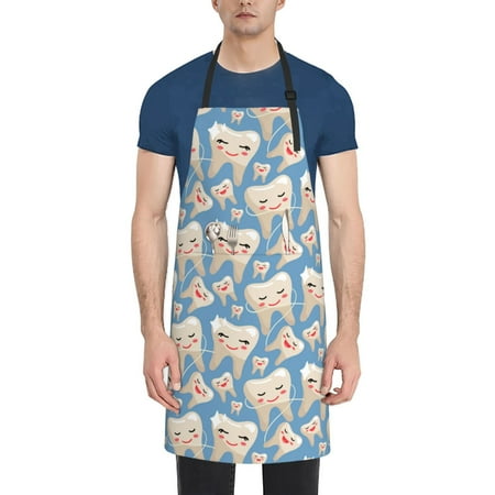 Ocsxa Funny Cute Healthy Teeth Apron With Pockets Kitchen Bib Waterproof Resistant Women Men Unisex Adjustable
Ocsxa Funny Cute Healthy Teeth Apron With Pockets Kitchen Bib Waterproof Resistant Women Men Unisex Adjustable
