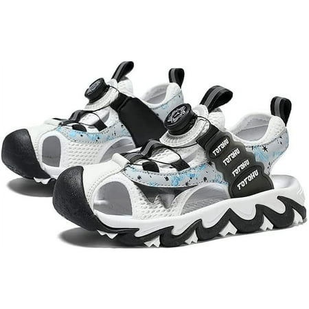 KAQ Boys Girls Outdoor Sport Shoes Closed Toe Kids Sports Sandals Summer Beach Breathable Water Athletic Shoes
KAQ Boys Girls Outdoor Sport Shoes Closed Toe Kids Sports Sandals Summer Beach Breathable Water Athletic Shoes