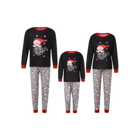 Huakaishijie Parent-Children Christmas Pajama Santa Print Long-Sleeves Tops with Casual Pants Nightwear Sets
Huakaishijie Parent-Children Christmas Pajama Santa Print Long-Sleeves Tops with Casual Pants Nightwear Sets