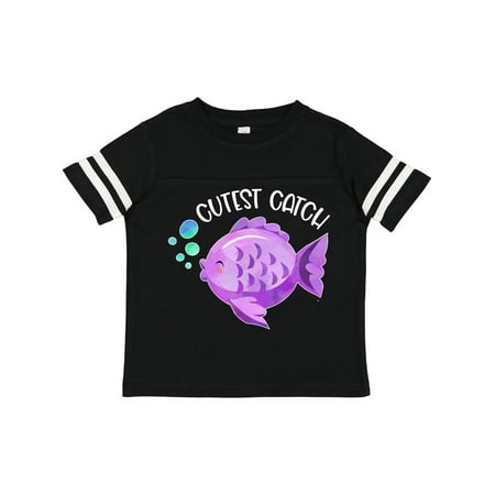 Inktastic Cutest Catch Cute Purple Fish Gift Toddler Boy or Toddler Girl T-Shirt
Inktastic Cutest Catch Cute Purple Fish Gift Toddler Boy or Toddler Girl T-Shirt